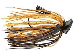 Buckeye Flat Top Finesse Jig 3/8oz Gold Craw, made by Buckeye Baits - Buckeye Flat Top Finesse Jig 3/8oz Gold Craw, made by Buckeye Baits -