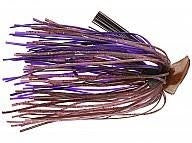 Buckeye Flat Top Finesse Jig 1/4oz Cinnamon Purple, made by Buckeye Baits - Buckeye Flat Top Finesse Jig 1/4oz Cinnamon Purple, made by Buckeye Baits -