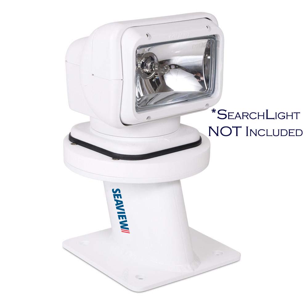 Seaview 5.25" AFT Leaning Mount f/Searchlights & Thermal Cameras w/7" x 7" Base Plate, made by Seaview - PMA5FSL7