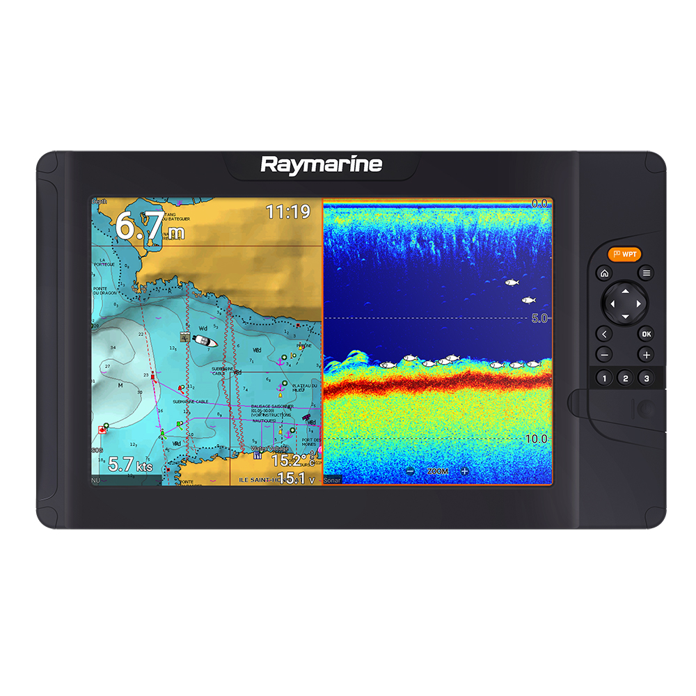 Raymarine Element 12 S w/Navionics+ US & Canada Chart - No Transducer, made by Raymarine - E70535-00-NAG Raymarine Element 12 S w/Navionics+ US & Canada Chart - No Transducer, made by Raymarine - E70535-00-NAG