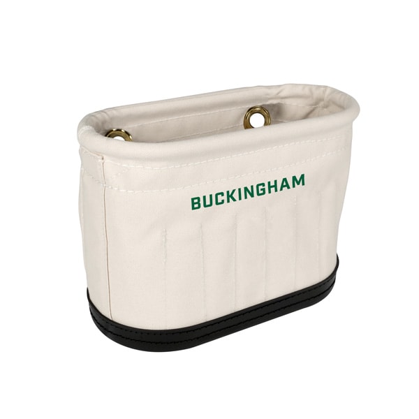 14" X 6.5" CANVAS BUCKET - 12166, made by Buckingham Manufacturing - 14" X 6.5" CANVAS BUCKET - 12166, made by Buckingham Manufacturing -