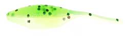 Bass A Tiny Shad 1.5" 15ct Chartreuse Pepper, made by Bass Assassin Baits - Bass A Tiny Shad 1.5" 15ct Chartreuse Pepper, made by Bass Assassin Baits -