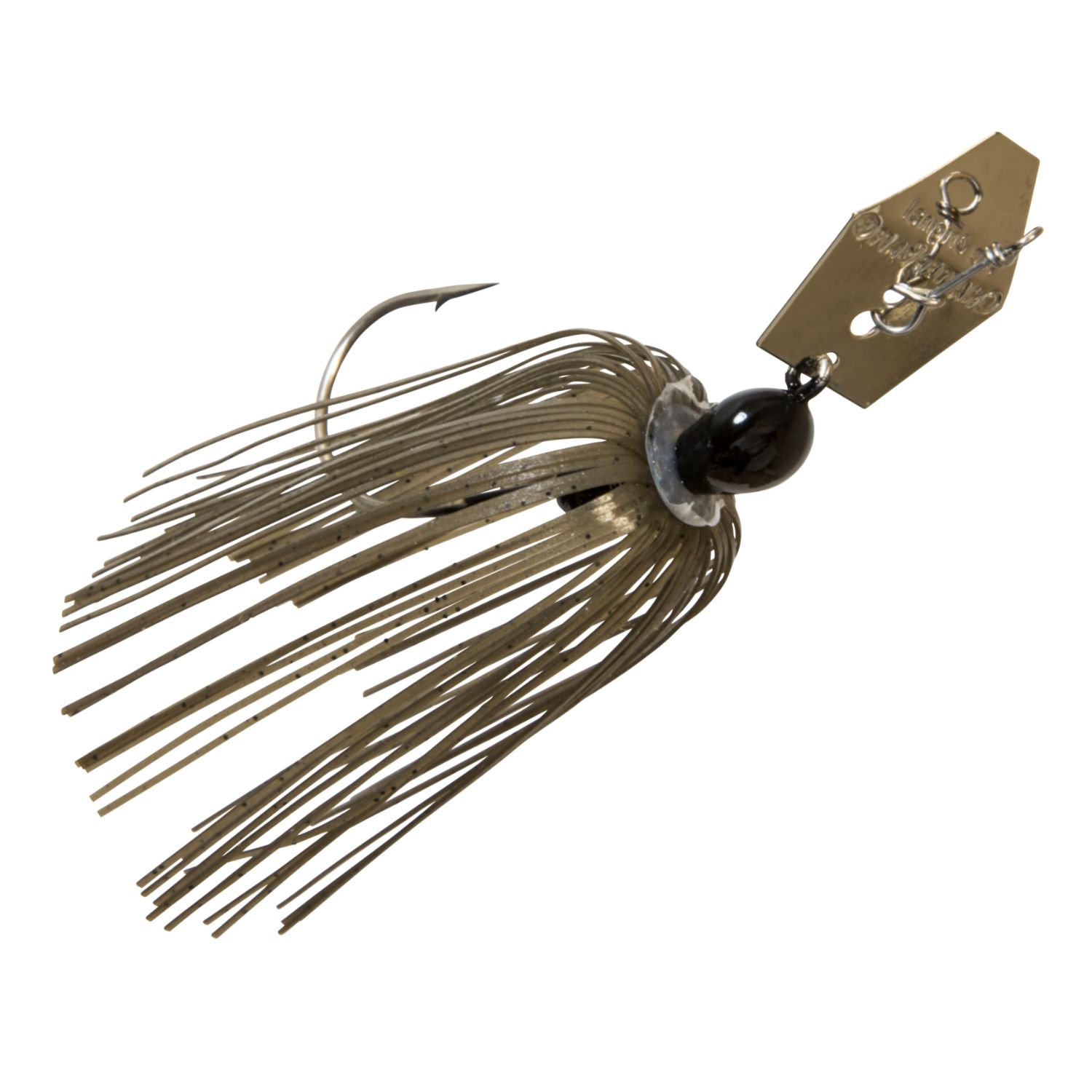 Zman Chatterbait 0.5 Oz-Green Pumpkin Black, made by Z-Man Baits - CB12-20