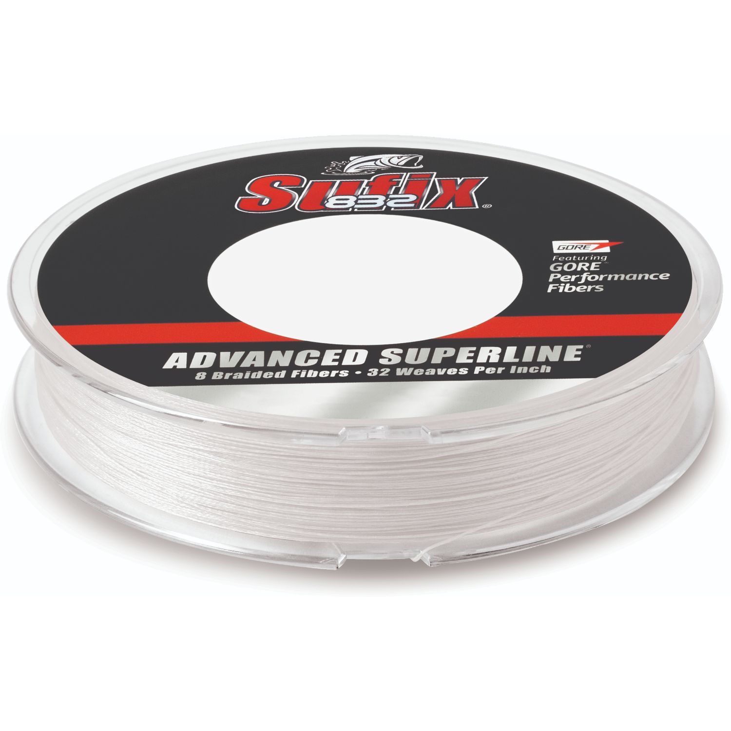 Sufix 832® Advanced Superline® Braid - 10lb - Ghost - 300 yds, made by Sufix - 660-110GH Sufix 832® Advanced Superline® Braid - 10lb - Ghost - 300 yds, made by Sufix - 660-110GH