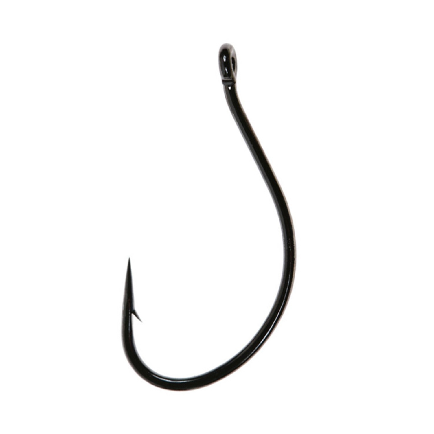 Gamakatsu Split Shot/Drop Shot NS Black Hook Size 1 25 Pack, made by Gamakatsu - 50410-25