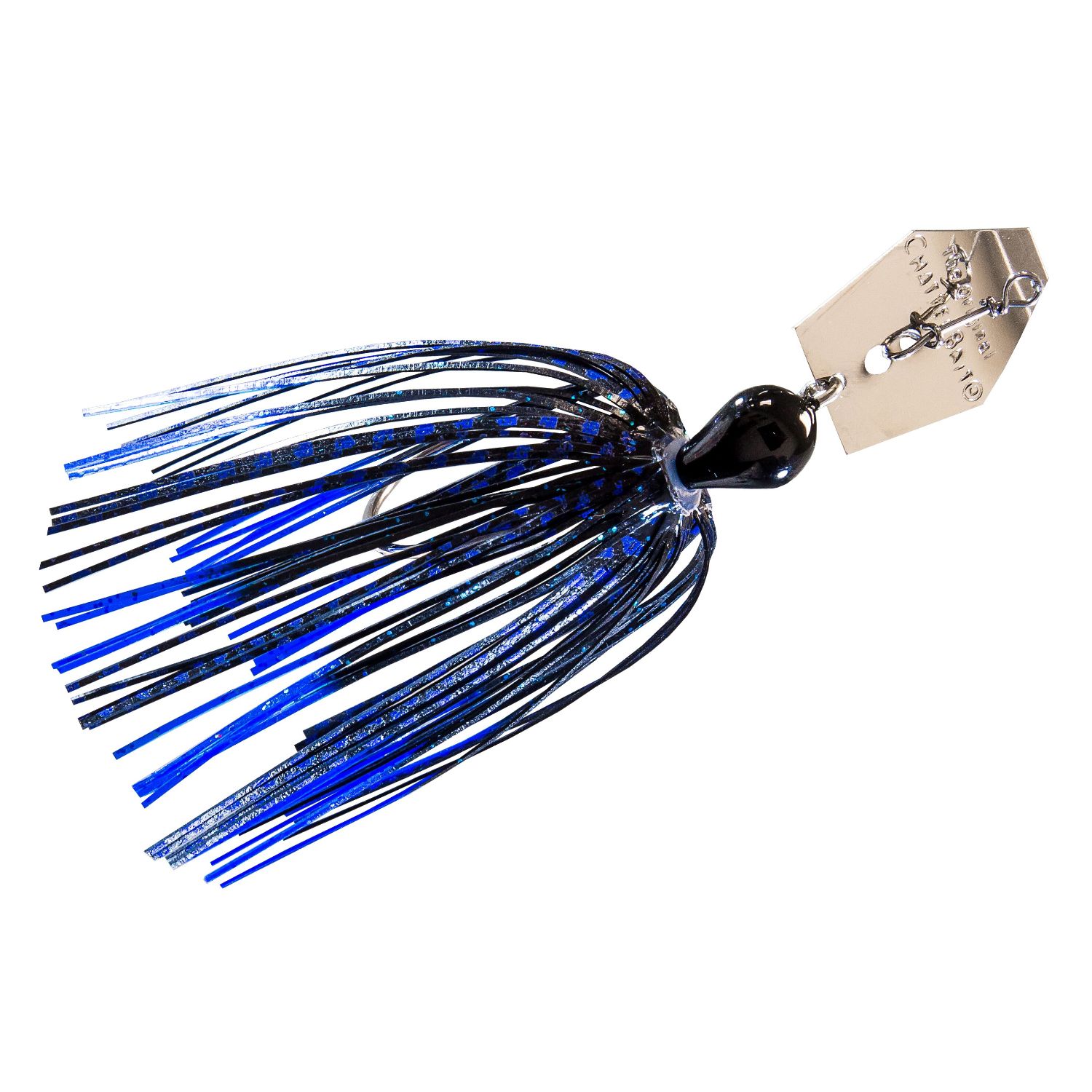 Zman Chatterbait 0.375 Oz-Blue Black, made by Z-MAN - CB38-11 Zman Chatterbait 0.375 Oz-Blue Black, made by Z-MAN - CB38-11