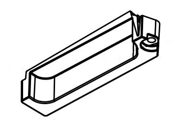 Handle-Door-Rh, made by NORCOLD - 628018 Handle-Door-Rh, made by NORCOLD - 628018