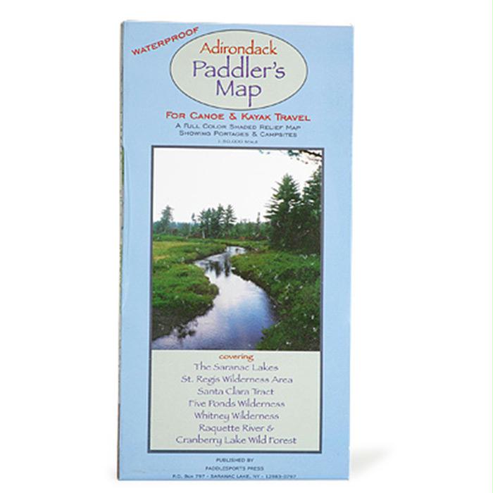 Adk Paddlers Guide/Map Set, made by Paddlesports Press -