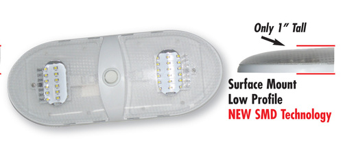 Slim Line Double Dome Led, made by Valterra - DG65430VP Slim Line Double Dome Led, made by Valterra - DG65430VP