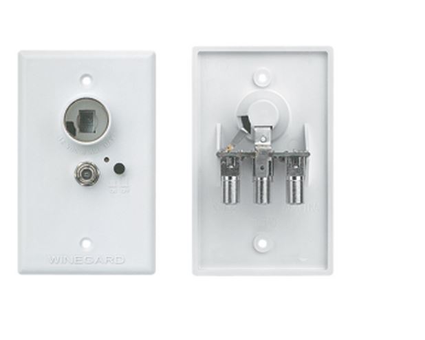 Pwrsup 75 Ohm/Set 2/Cbl W, made by WINEGARD - RV-7542