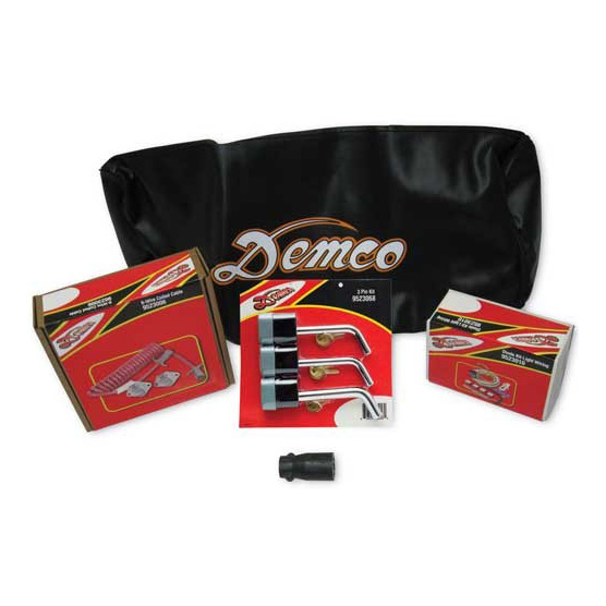 Combo Towing Kit W/Diode, made by DEMCO - 9523057