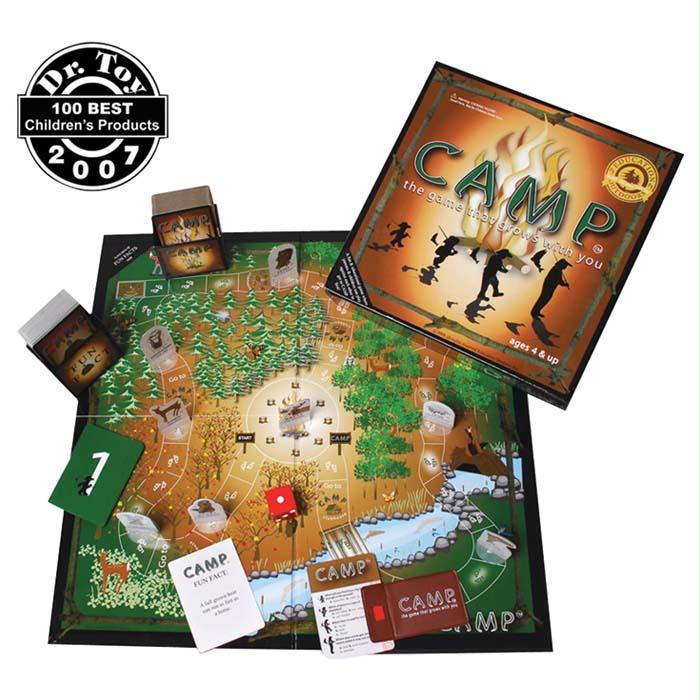 Camp Board Game, made by Education Outdoors -