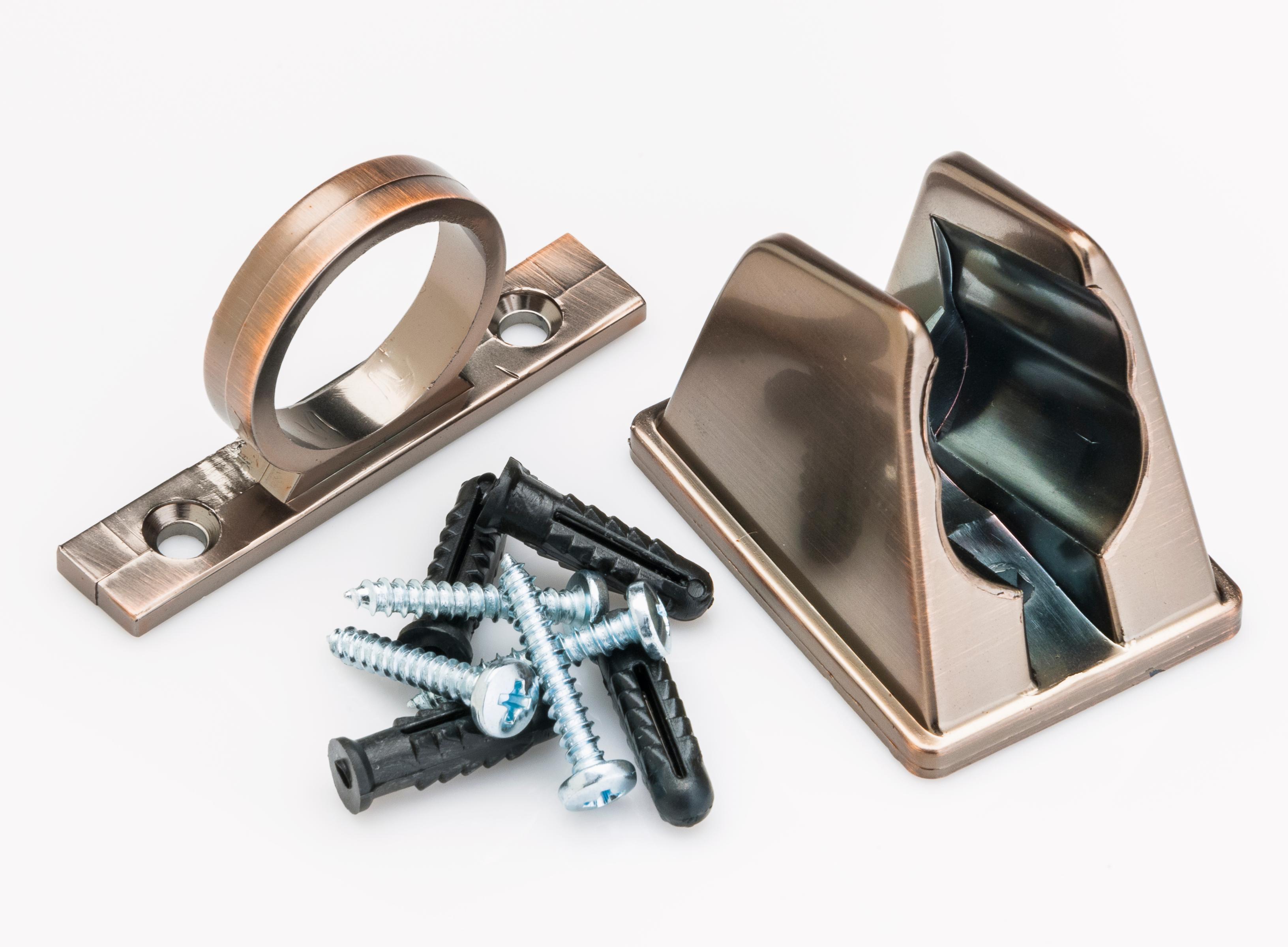 Wall Brckt Oil Rub Bronze, made by AMER BRASS - BRK-ORB