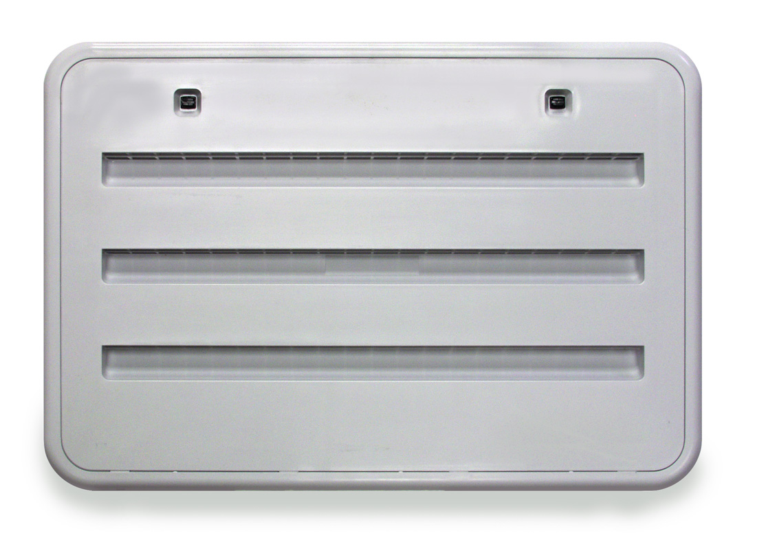 Vent Door Assy Bright White, made by NORCOLD - 621156BW Vent Door Assy Bright White, made by NORCOLD - 621156BW