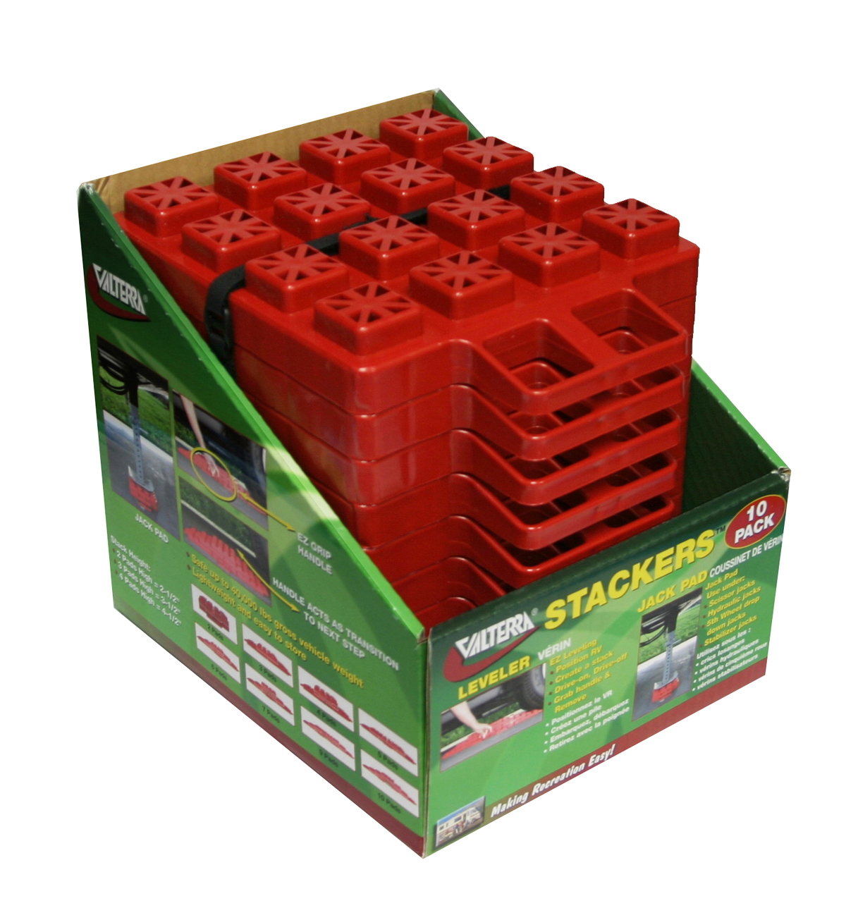 Stackersjack Pads 10/Pk, made by Valterra - A10-0918 Stackersjack Pads 10/Pk, made by Valterra - A10-0918