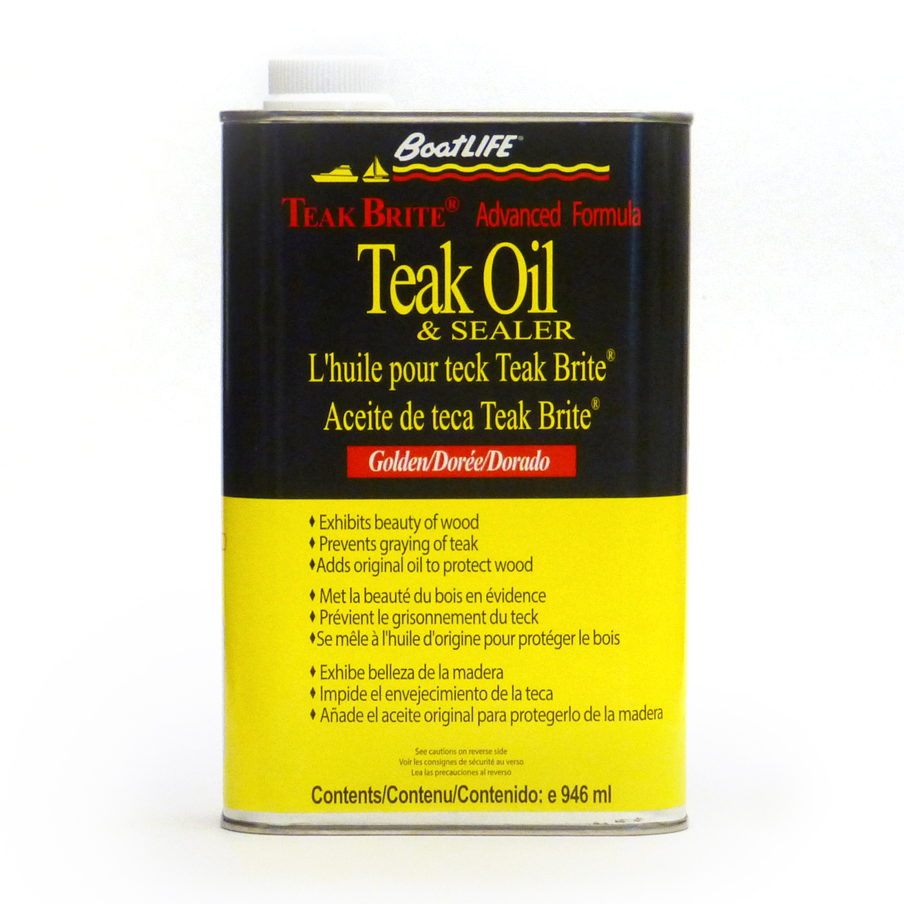 BoatLIFE Teak Brite® Advanced Formula Teak Oil - 32oz, made by BoatLIFE - 1188 BoatLIFE Teak Brite® Advanced Formula Teak Oil - 32oz, made by BoatLIFE - 1188