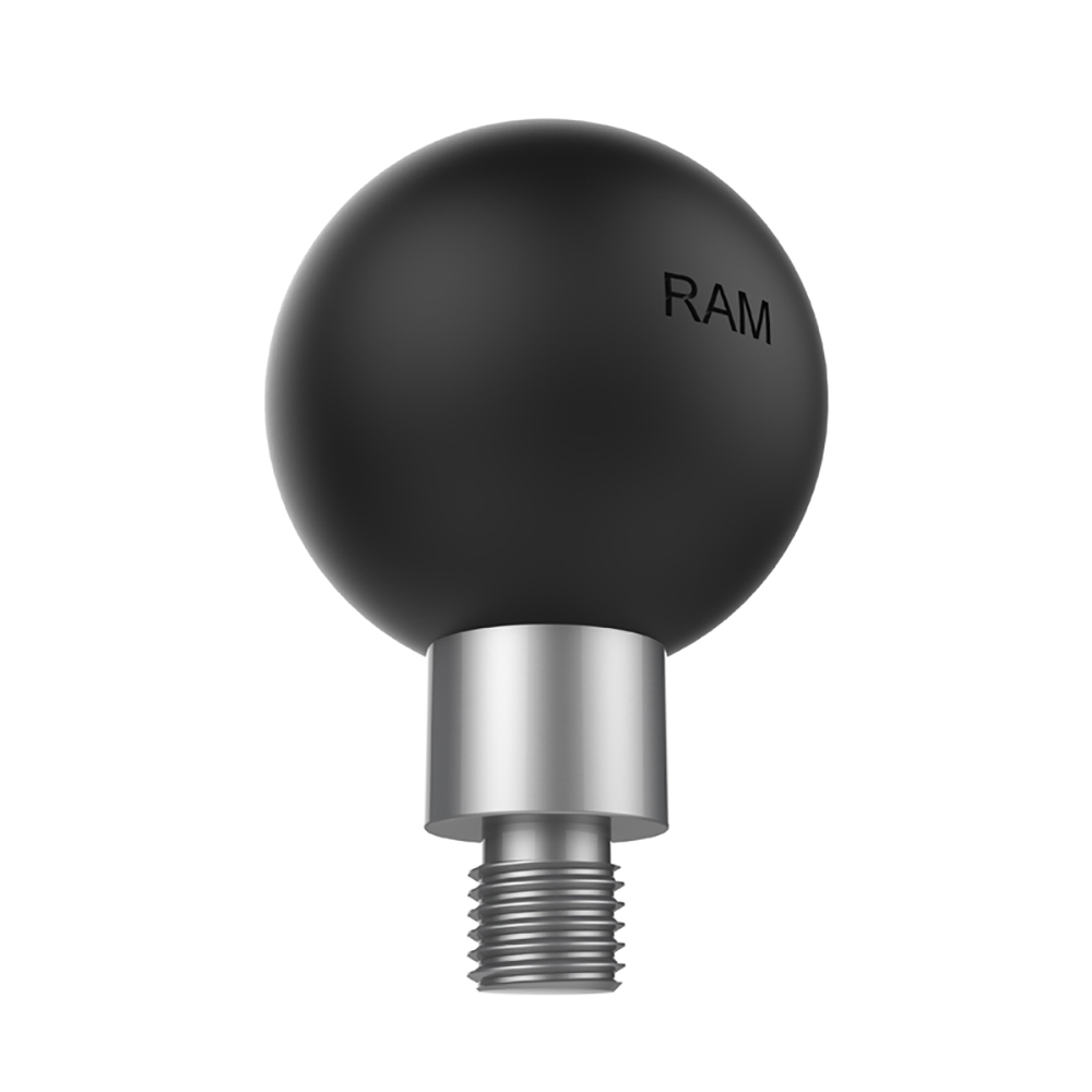 RAM Mount RAM® Ball Adapter w/M10 X 1.25" Threaded Post, made by RAM Mounting Systems - RAM-349U RAM Mount RAM® Ball Adapter w/M10 X 1.25" Threaded Post, made by RAM Mounting Systems - RAM-349U