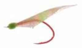 Boss Kat Sabiki Rig Glow/White 6-Hook Size 10, made by Daiichi Hooks - Boss Kat Sabiki Rig Glow/White 6-Hook Size 10, made by Daiichi Hooks -