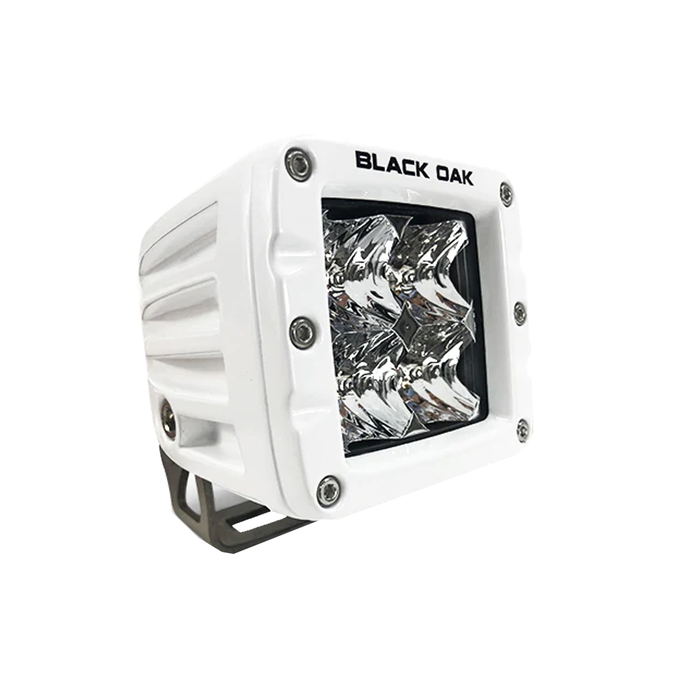 Black Oak Pro Series 2" Flood Pod - White, made by Black Oak LED - 2FM-POD10CR Black Oak Pro Series 2" Flood Pod - White, made by Black Oak LED - 2FM-POD10CR