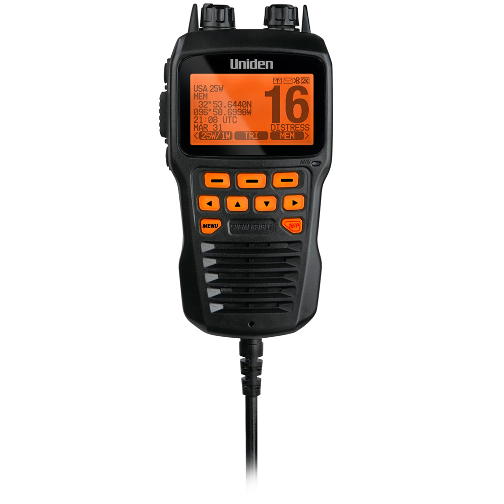 Uniden Remote Mic f/UM725 VHF Radios - Black, made by Uniden - UMRMICBK Uniden Remote Mic f/UM725 VHF Radios - Black, made by Uniden - UMRMICBK