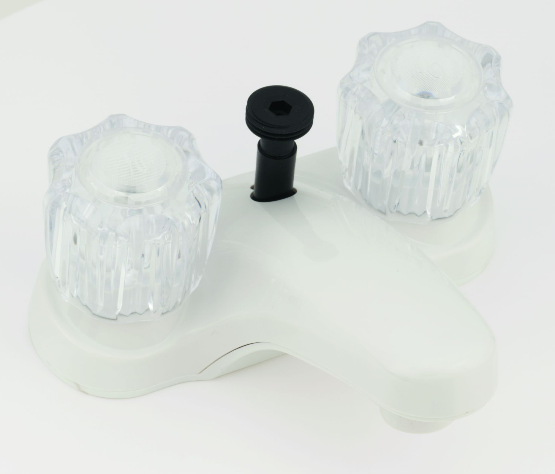 4' Lav Div W/ Cry Hdls, made by AMER BRASS - U-YJW73W