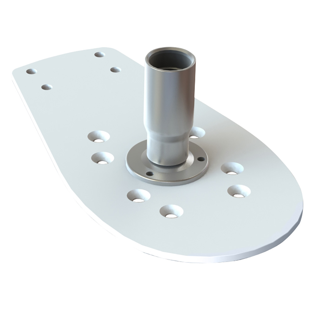 Seaview Starlink Modular Top Plate w/Starlink Stainless Steel 1"-14 Threaded Adapter & Stainless Steel Base, made by Seaview - ADASTLK