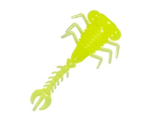Z-MAN LARVAZ 1.75" HOT CHARTREUSE 8 PACK, made by Z-Man Baits - Z-MAN LARVAZ 1.75" HOT CHARTREUSE 8 PACK, made by Z-Man Baits -