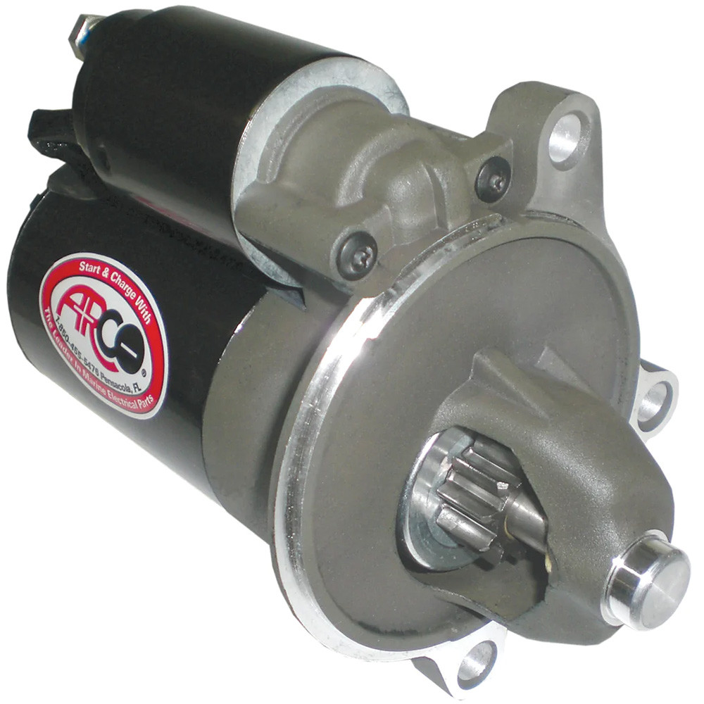 ARCO Marine High-Performance Inboard Starter w/Gear Reduction & Permanent Magnet - Clockwise Rotation (2.3 Fords), made by ARCO MARINE - 70216 ARCO Marine High-Performance Inboard Starter w/Gear Reduction & Permanent Magnet - Clockwise Rotation (2.3 Fords), made by ARCO MARINE - 70216