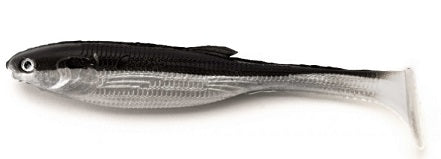 Castaic Jerky J Swim 5" 7ct Pearl Black, made by Castaic Baits - Castaic Jerky J Swim 5" 7ct Pearl Black, made by Castaic Baits -