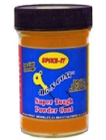 Spike It Jig-N-Coat Powder Paint 2oz Blaze Orange, made by Spike-It Products -