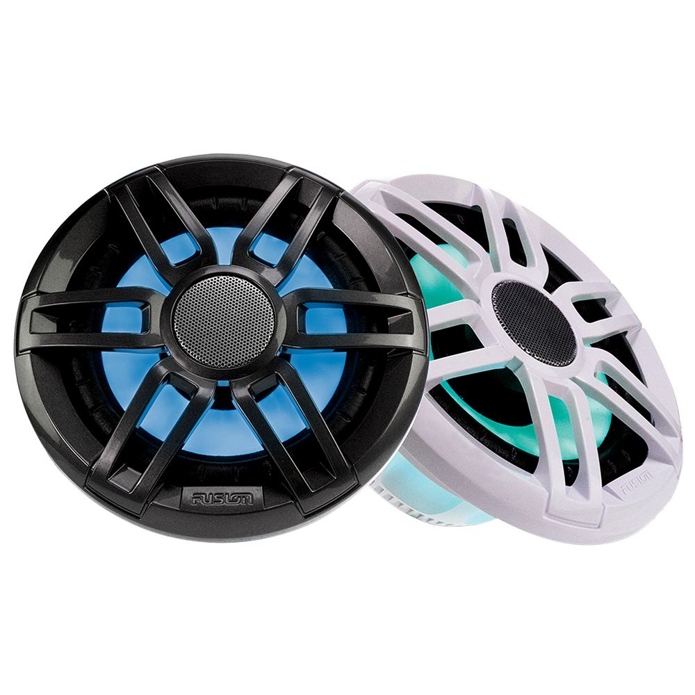 FUSION XS-FL65SPGW XS Series 6.5" 200 Watt Sports Marine Speakers - Grey & White Grill Options, made by Fusion - 010-02196-20 FUSION XS-FL65SPGW XS Series 6.5" 200 Watt Sports Marine Speakers - Grey & White Grill Options, made by Fusion - 010-02196-20