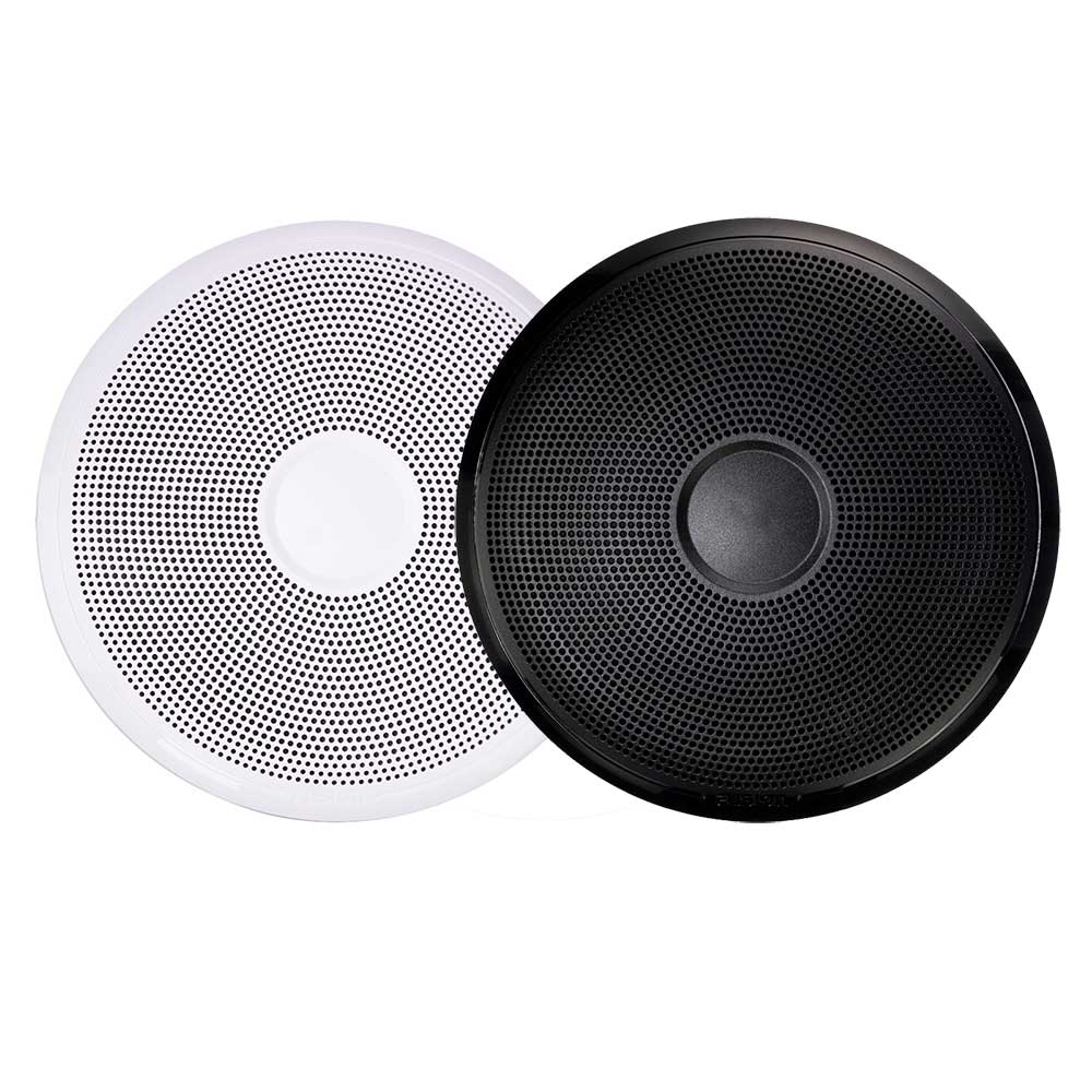 FUSION XS-S10CWB XS Series 10" 600 Watt Classic Marine Subwoofer - White & Black Grill Options, made by Fusion - 010-02198-00 FUSION XS-S10CWB XS Series 10" 600 Watt Classic Marine Subwoofer - White & Black Grill Options, made by Fusion - 010-02198-00