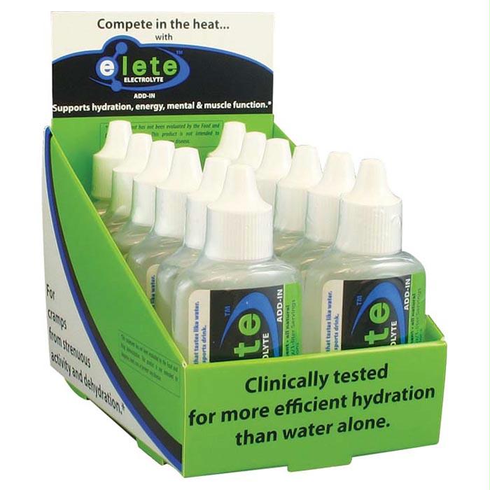 Elete Pocket Bottle Disp (12), made by Elete -