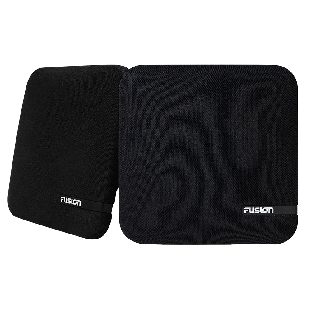 FUSION SM-F65CB SM Series 6.5" Shallow Mount Square Speakers - Black Cloth Grill - 100W, made by Fusion - 010-02263-11 FUSION SM-F65CB SM Series 6.5" Shallow Mount Square Speakers - Black Cloth Grill - 100W, made by Fusion - 010-02263-11