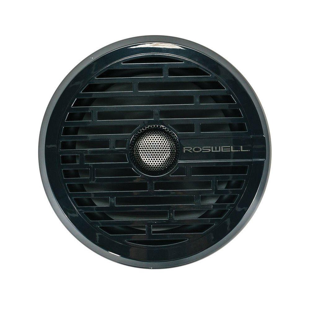 ROSWELL R1 8 in 200 W 50 Hz to 20 kHz Component-Style In-Boat Speaker, Black | C920-1611, made by Roswell - C920-1611 ROSWELL R1 8 in 200 W 50 Hz to 20 kHz Component-Style In-Boat Speaker, Black | C920-1611, made by Roswell - C920-1611