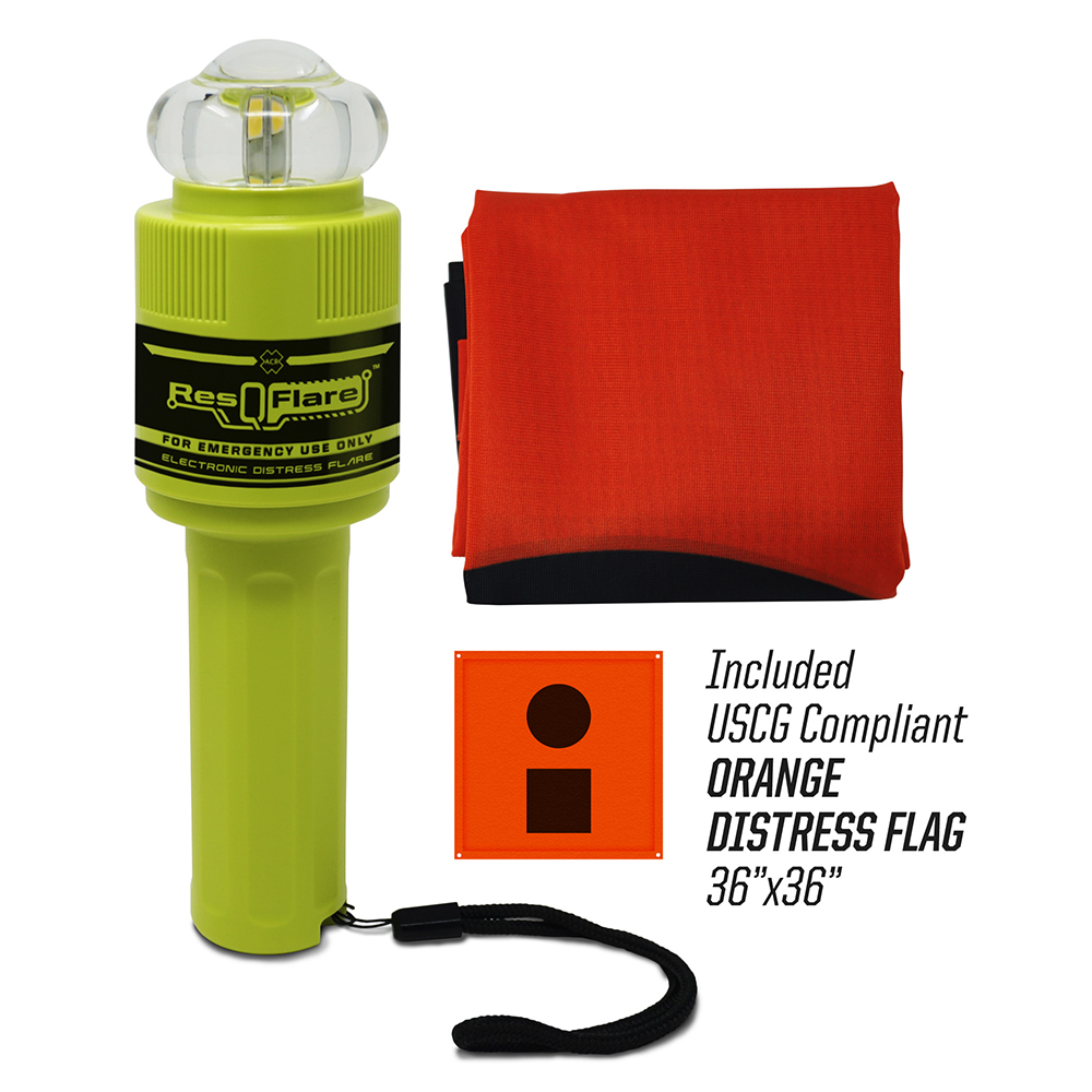 ACR ResQFlare Electronic Flare & Flag, made by ACR Electronics - 3966 ACR ResQFlare Electronic Flare & Flag, made by ACR Electronics - 3966