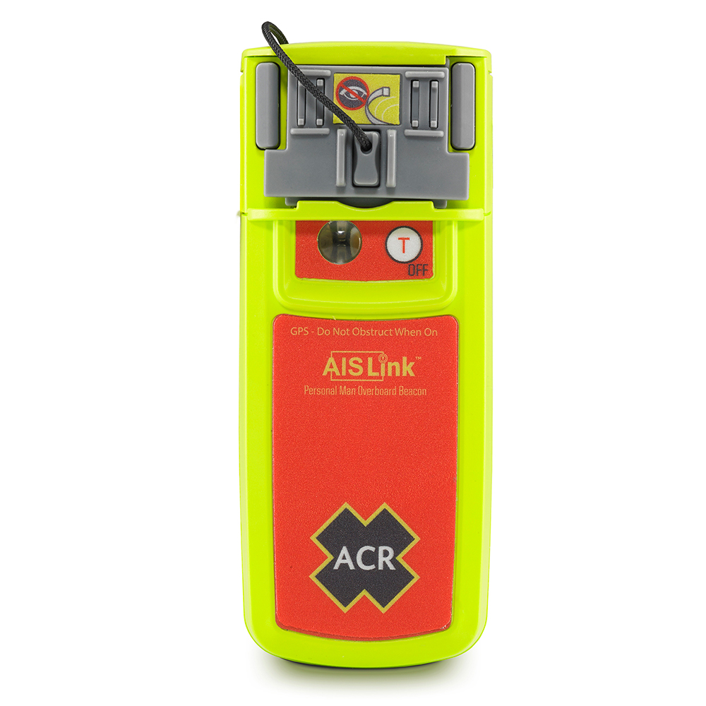ACR 2886 AISLink MOB Personal AIS Man Overboard Beacon, made by ACR Electronics - 2886 ACR 2886 AISLink MOB Personal AIS Man Overboard Beacon, made by ACR Electronics - 2886
