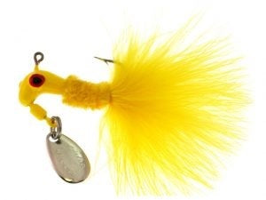Blakemore Road Runner Maribou 1/8 Yellow 2pk, made by Blakemore - Blakemore Road Runner Maribou 1/8 Yellow 2pk, made by Blakemore -
