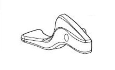 Style Ii White Pedal Kit, made by THETFORD - 42067