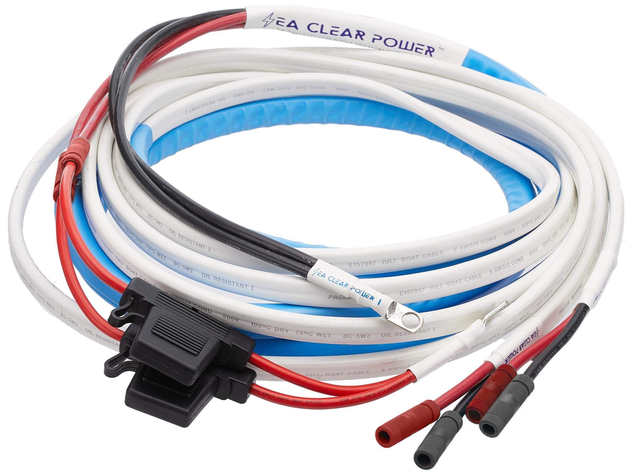 Sea Clear Power Wiring Harness With Switch & Jumper | 000-0124-001, made by Sea Clear - SCPWSGEN-1 Sea Clear Power Wiring Harness With Switch & Jumper | 000-0124-001, made by Sea Clear - SCPWSGEN-1
