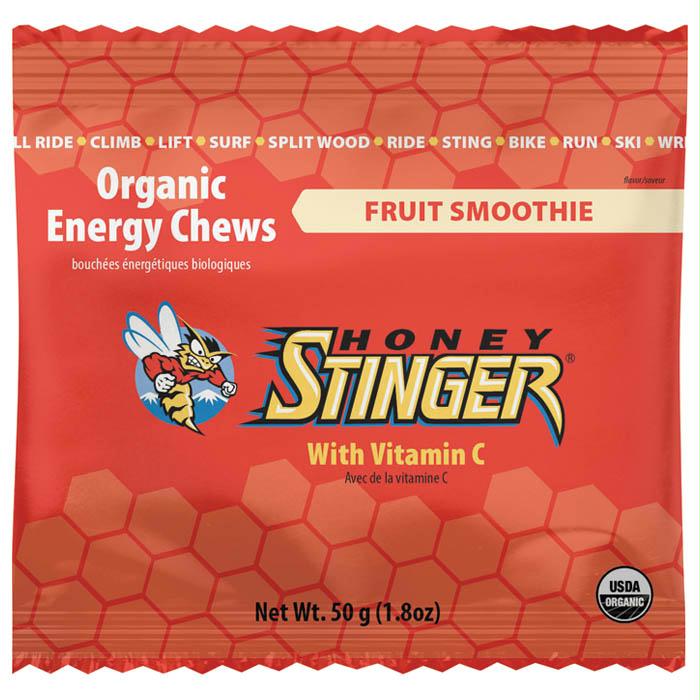 Energy Chews Fruit Smoothie, made by Honey Stinger -