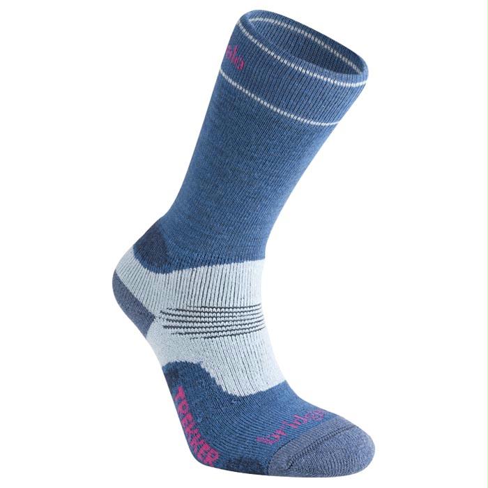 Hike Midweight Wm Blue Md, made by Bridgedale -
