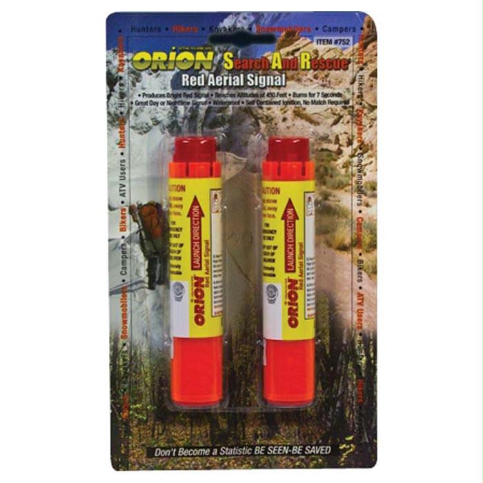 Red Aerial Signal Handheld 2Pk, made by Orion - Red Aerial Signal Handheld 2Pk, made by Orion -