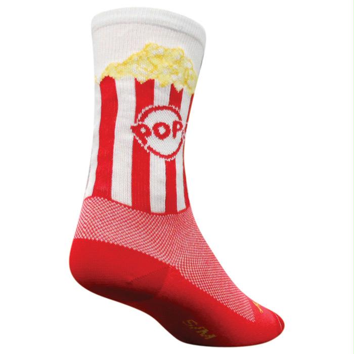 Popcorn 6" Crew Sm/Md, made by Sockguy -