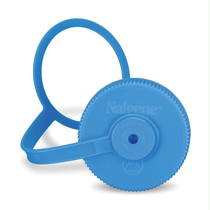 Wm 16Oz Lid Blue (Bulk), made by Nalgene -