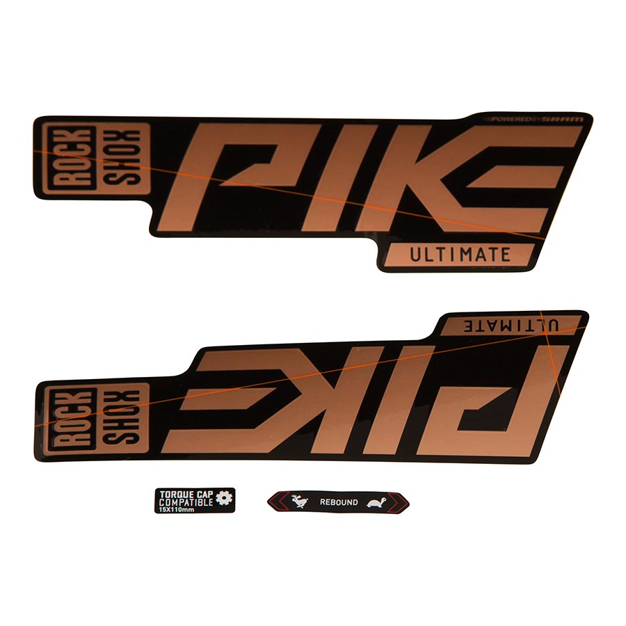 Pike Ultimate Decal Kit, made by RockShox - 11.4018.105.044 Pike Ultimate Decal Kit, made by RockShox - 11.4018.105.044