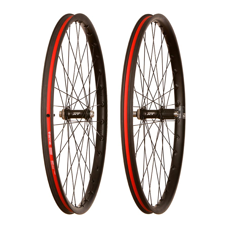 WTB CZR i30 Carbon Wheelset / Shimano XT HB-M8110-B + FH-M80, made by Wheel Shop - 041837-02-29 WTB CZR i30 Carbon Wheelset / Shimano XT HB-M8110-B + FH-M80, made by Wheel Shop - 041837-02-29