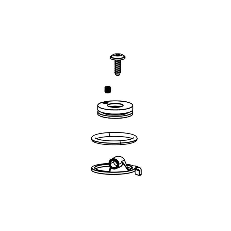 Remote Spool/Clamp Kit RCNG, made by RockShox - 11.4018.011.002