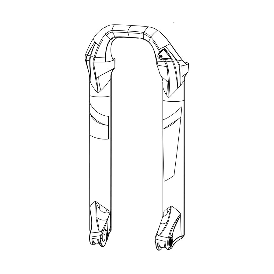 Lower Leg - Lyrik RC2 C1, made by RockShox - 11.4018.091.002 Lower Leg - Lyrik RC2 C1, made by RockShox - 11.4018.091.002