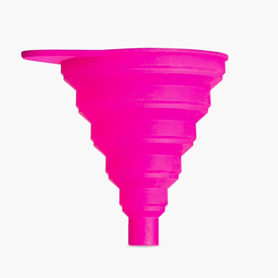 Collapsible Silicone Funnel, made by MUC-OFF - 20343 Collapsible Silicone Funnel, made by MUC-OFF - 20343